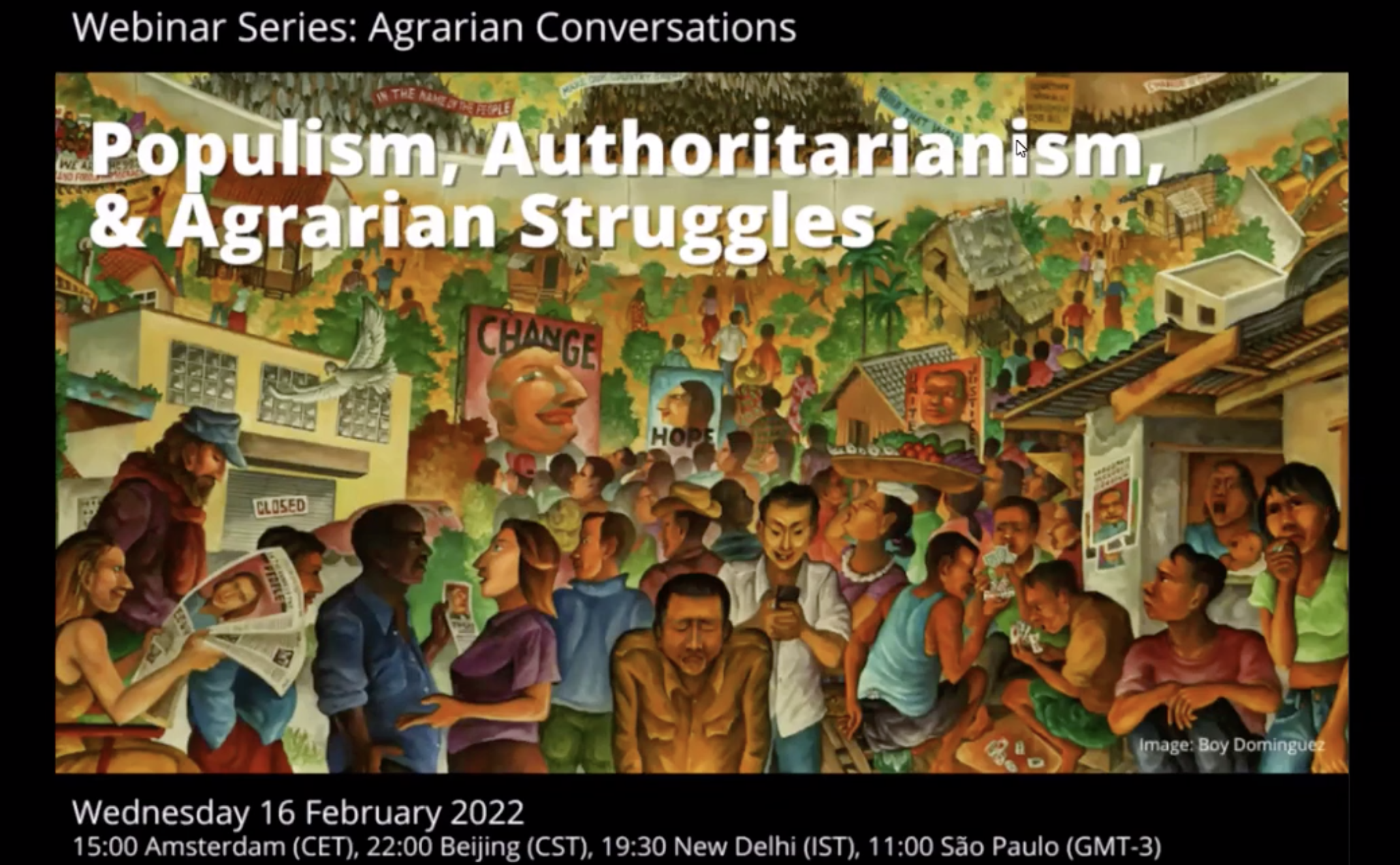 Episode 3: Populism, Authoritarianism and Agrarian Struggles Promo Image